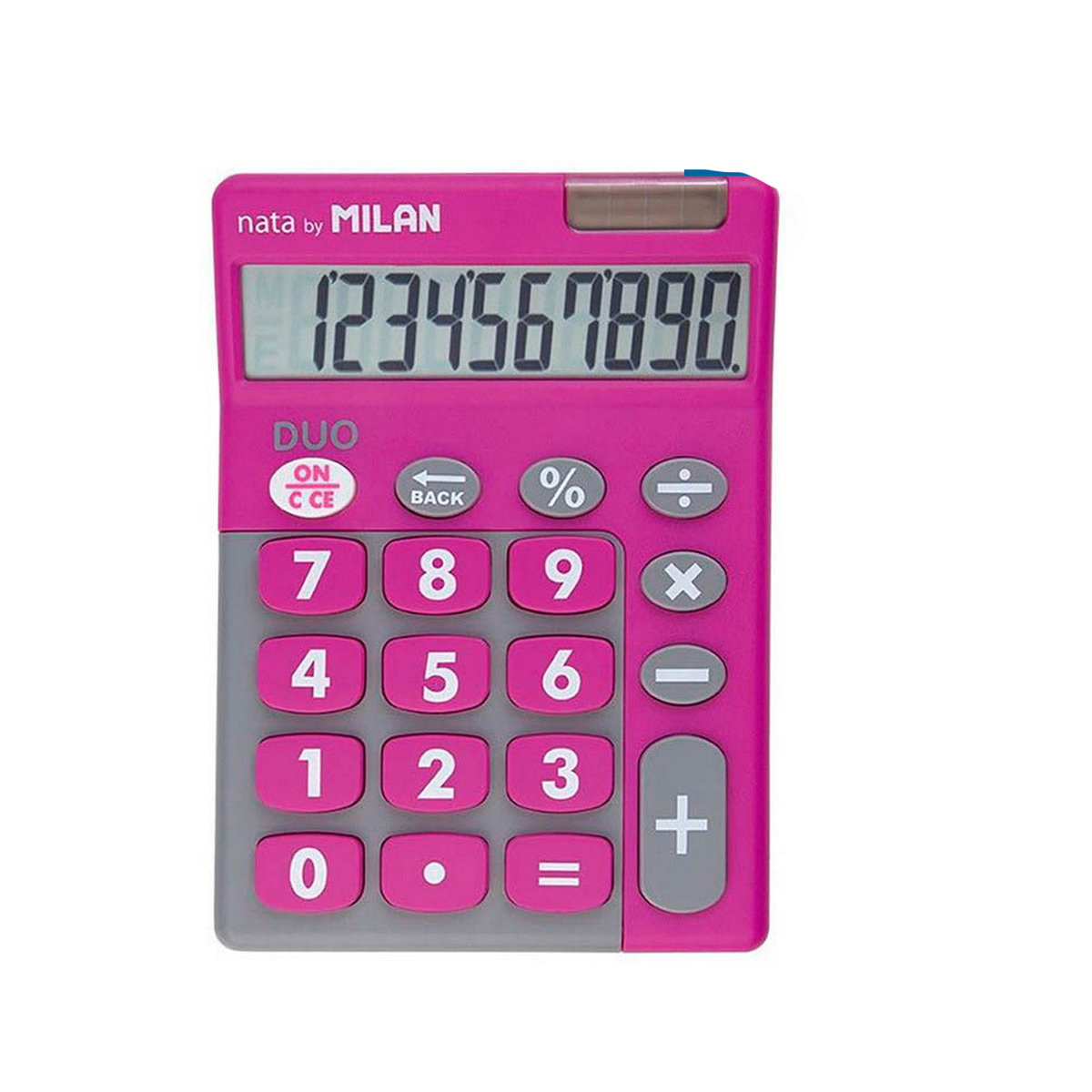 Kalkulaator Milan Duo Calculator Roosa PVC